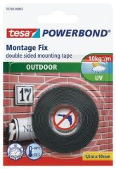 TESA  Lepicí páska Powerbond 55750, oboustranná, pro exteríer, 19 mm x 1,5m, TESA