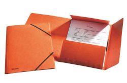 ESSELTE  Prešpánové desky na spisy, Rainbow, oranžová, A4, 15 mm, prešpánový karton, ESSELTE
