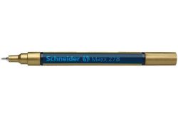 SCHNEIDER  Permanentní lakový popisovač Maxx 278, zlatá, 0,8mm, SCHNEIDER