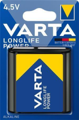 VARTA  Baterie plochá 3LR12, 4,5 V, 1 ks v balení, VARTA High Energy