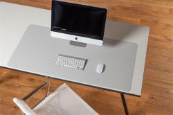 Podložka na stůl Puro Sens Stijl Stone White, 120 x 60 cm, PP, RS OFFICE 05-12060SW