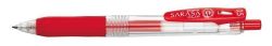 ZEBRA  Gelové pero Sarasa Clip, červená, 0,33 mm, stiskací mechanismus, ZEBRA 46730