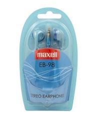MAXELL  Sluchátka Ear Buds 98, modrá, MAXELL