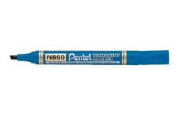 Permanentní popisovač N860, modrá, 1,5 mm, zkosený hrot, PENTEL N860-CE