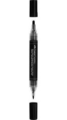 Akrylový popisovač Shake&Paint, černá, 1,0/3,0 mm, oboustranný, FABER-CASTELL 285598