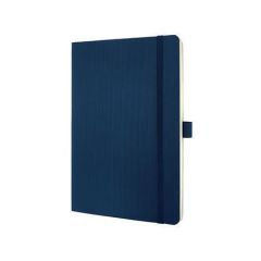 SIGEL  Exkluzivní zápisník Conceptum, tmavě modrá, A5, linkovaný, 97 listů, měkké desky, SIGEL CO327