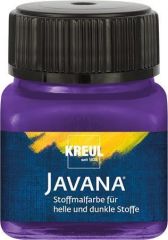 KREUL  Barva na světlý a tmavý textil, fialová, 20 ml, JAVANA, KREUL