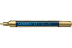 SCHNEIDER  Permanentní lakový popisovač Maxx 270, zlatá, 1-3mm, SCHNEIDER