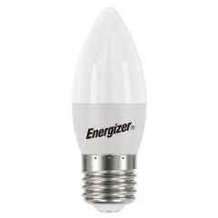 ENERGIZER  LED žárovka, E27, svíčka, 4,9W (40W), 470lm, 3000K, ENERGIZER
