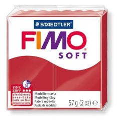 FIMO  FIMO® soft 8020 57g, vánoční červená