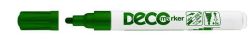 Lakový popisovač Decomaker, zelená, 2-4mm, ICO
