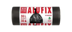 Pytle na odpadky, černá, 35 l, 30 ks, ALUFIX MS3530UNINEW ,balení 30 ks