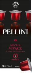 PELLINI  Kávové kapsle Miscela Vivace kompatibilní s Nespresso, 10 ks, PELLINI 329940191