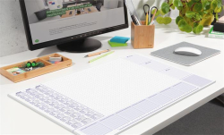 Podložka na stůl Office, 595 x 410 mm, 2 roční a týdenní kalendář, 2026/2027, SIGEL H6365
