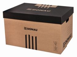 Donau  Archivační kontejner, přírodní hnědá, karton, 522x351x305, 60 mm, DONAU ,balení 5 ks