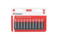 Verbatim  Baterie, AA (tužková), 10 ks, VERBATIM Premium