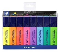STAEDTLER  Zvýrazňovač Textsurfer classic 364, 8 barev, 1-5mm, STAEDTLER