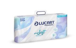 LUCART  Toaletní papír Soft, bílá, dvouvrstvý, malé role, 10 rolí, LUCART ,balení 10 ks