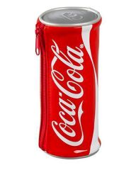 Penál Coca-Cola, červená, se zipem, VIQUEL
