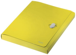 Leitz  Desky na dokumenty Jumbo, žlutá, PP, A4, LEITZ 46230015