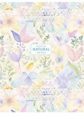 Sešit Natural, mix motivů, A5, čtverečkovaný, 48 listů, SHKOLYARYK A5-048-5240K