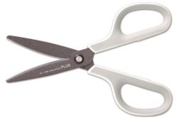 Nůžky Fitcut Curve, bílá, univerzální, 17,5 cm, PLUS 35056