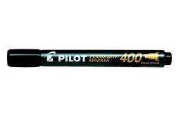 PILOT  Permanentní popisovač Permanent Marker 400, černá, 1,5-4 mm, klínový hrot, PILOT