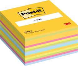 Samolepicí bloček, mix barev, 76 x 76 mm, 450 listů, 3M POSIT 7100172383 ,balení 450 ks