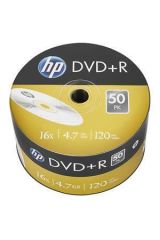 HP  DVD+R, 4,7 GB, 16x, 50 ks, shrink, HP 69305 ,balení 50 ks