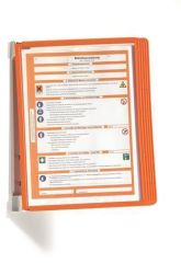 Durable  Prezentační kapsa VARIO® WALL 5, oranžová, nástěnná, 5 kapes, DURABLE