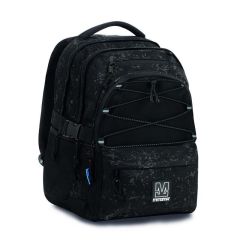 Školní batoh BDBF, Black Splash, MITAMA 64756