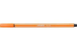 Stabilo  Fix, 1 mm, STABILO Pen 68, oranžovočervená