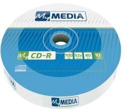 MYMEDIA  CD-R 700MB, 80min., 52x, MYMEDIA, 10ks - fólie ,balení 10 ks