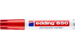 EDDING  Permanentní popisovač 850, červená, 5-16 mm, klínový hrot, EDDING 7580086002