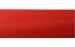 Krepový papír, červená, 50x200 cm, COOL BY VICTORIA