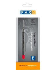 PAX  Náplň do kuličkového pera, červená, 0,8 mm, PAX