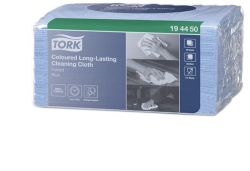 TORK  Čisticí utěrka, modrá, W8, 1-vrstvá, TORK