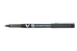 PILOT  Roller s tekutým inkoustem Hi-Tecpoint V5, černá, 0,3 mm, PILOT