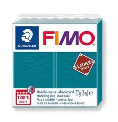 FIMO  FIMO® Leather Effect, lagoon modrá 57g