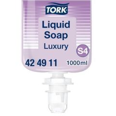 TORK  424911 Tekuté mýdlo Luxury, fialová, 1 l, systém S4, TORK