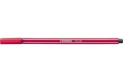 Stabilo  Fix, 1 mm, STABILO Pen 68, tmavě červená