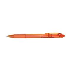 Pentel  Kuličkové pero BK417, oranžová, 0,35 mm, stiskací mechanismus, PENTEL BK417-F