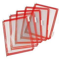 Tarifold  Prezentační kapsa, červený, A4, PP, DJOIS ,balení 10 ks