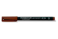 STAEDTLER  Permanentní popisovač Lumocolor 313 S, hnědá, 0,4 mm, OHP, STAEDTLER