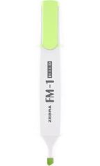 Zvýrazňovač FM-1 Mild, zelená, 3,5 mm, ZEBRA 55511