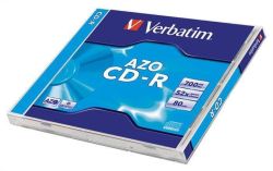 Verbatim  CD-R 700MB, 80min., 52x, DLP Crystal AZO, Verbatim, jewel box