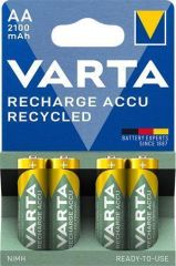 VARTA  Nabíjecí baterie, AA, tužková, recyklovaná, 4x2100 mAh, VARTA