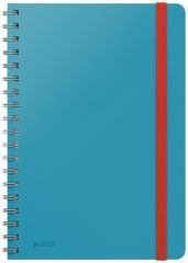 Leitz  Spirálový sešit Cosy Soft Touch, matně modrá, čtverečkovaný, B5, 80 listů, LEITZ