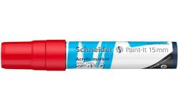 120302 Akrylový popisovač Paint-It 330, červená, 15 mm, SCHNEIDER