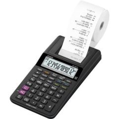Kalkulačka s tiskem HR-8RCE, 12místná, 1 barva tisku, CASIO